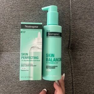 Bundle Neutrogena skin perfecting & skin balancing combo NWT